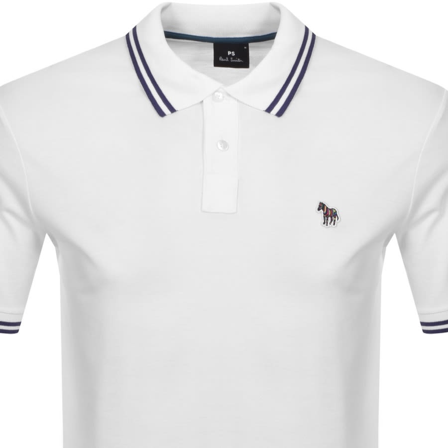 Alternative Image for ProductPS By Paul Smith Regular Fit Polo T Shirt White2